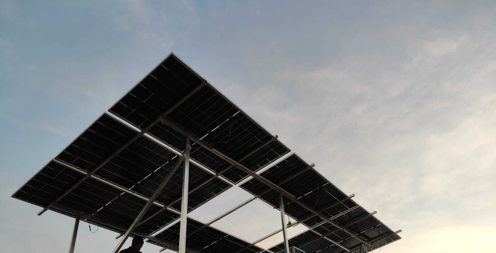 KPD Solar Energy real installation